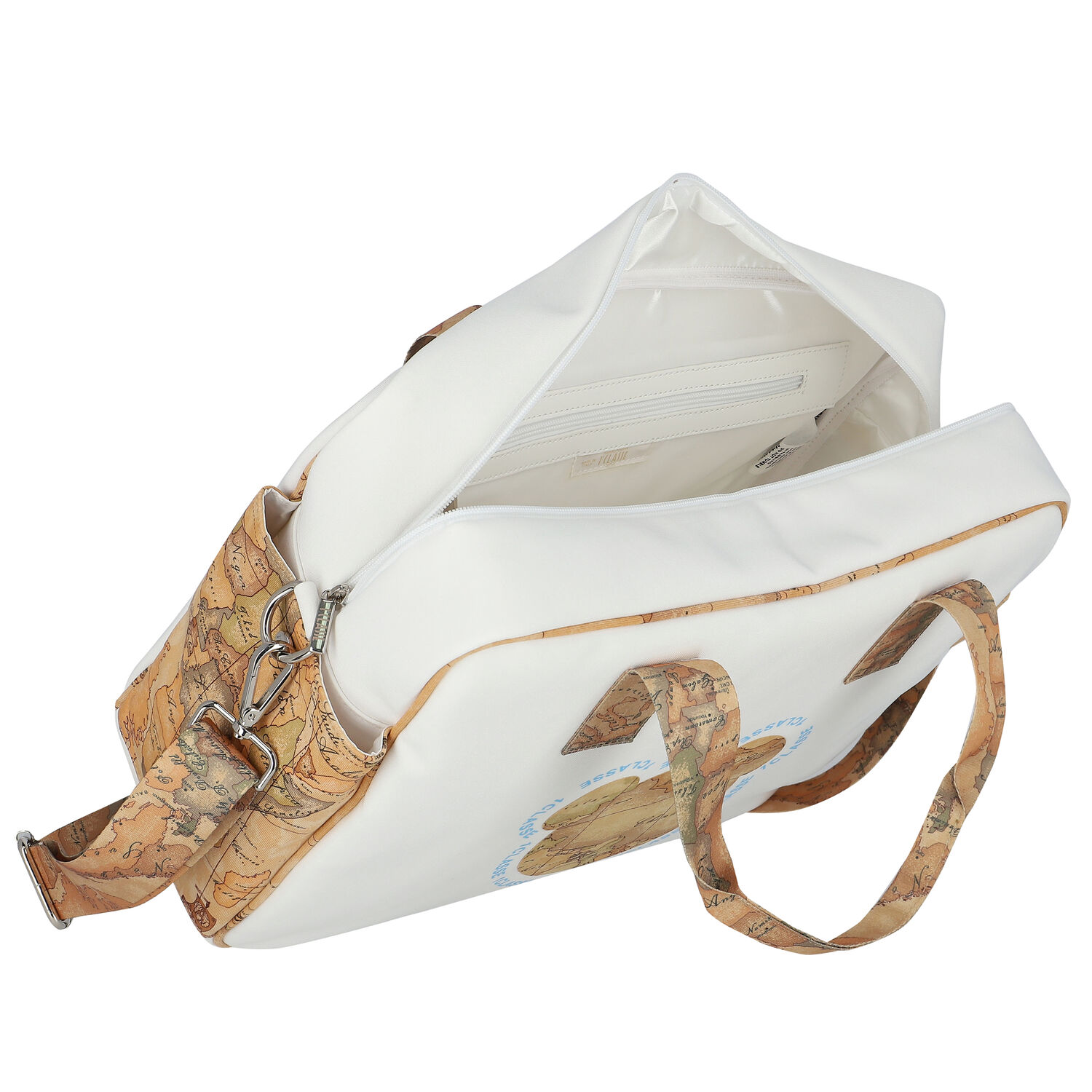 شنطة مواليد بشعار تيدي و طبعة الخريطة باللون البيج و العاجي للأطفال  , 1, hi-res