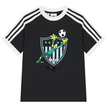 تشيرت بشعار ديزني باللون الاسود للاولاد