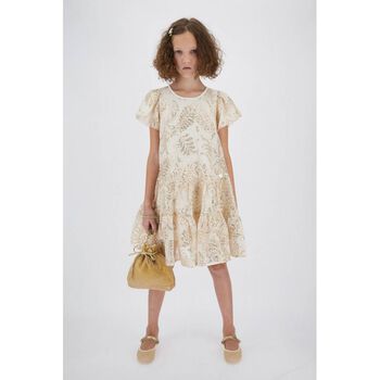 Girls Gold Rhinestones Handbag