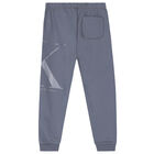 Boys Grey Logo Joggers, 1, hi-res