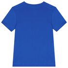 Boys Blue Logo T-Shirt, 2, hi-res