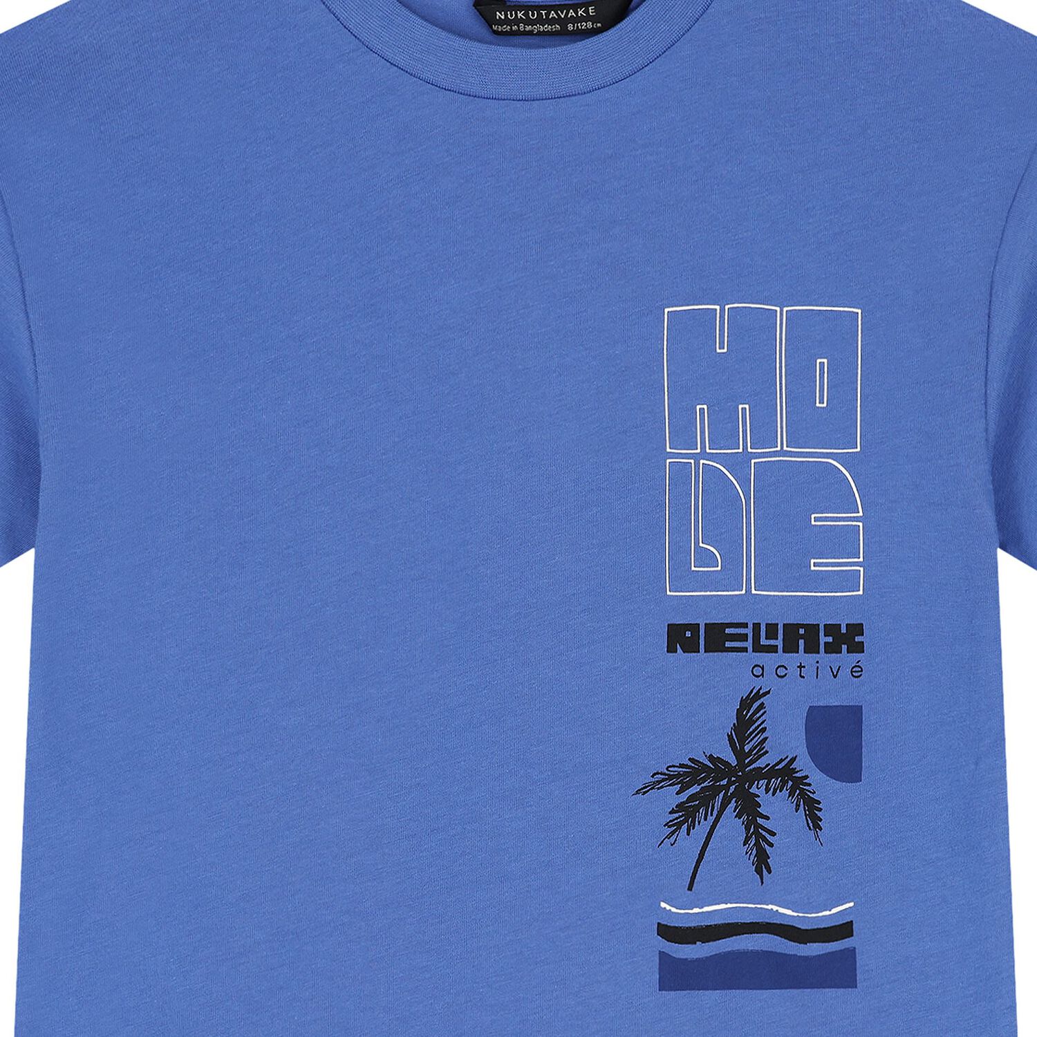 Boys Blue & Black Shorts Set, 1, hi-res image number null