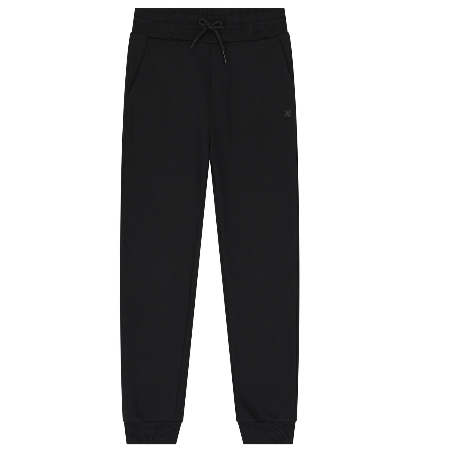 بنطلون رياضي أولاد بالشعار باللون الأسود, 2, hi-res