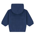 Boys Younger Blue Logo Hooded Top, 1, hi-res