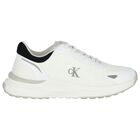 White Mesh Logo Trainers, 1, hi-res