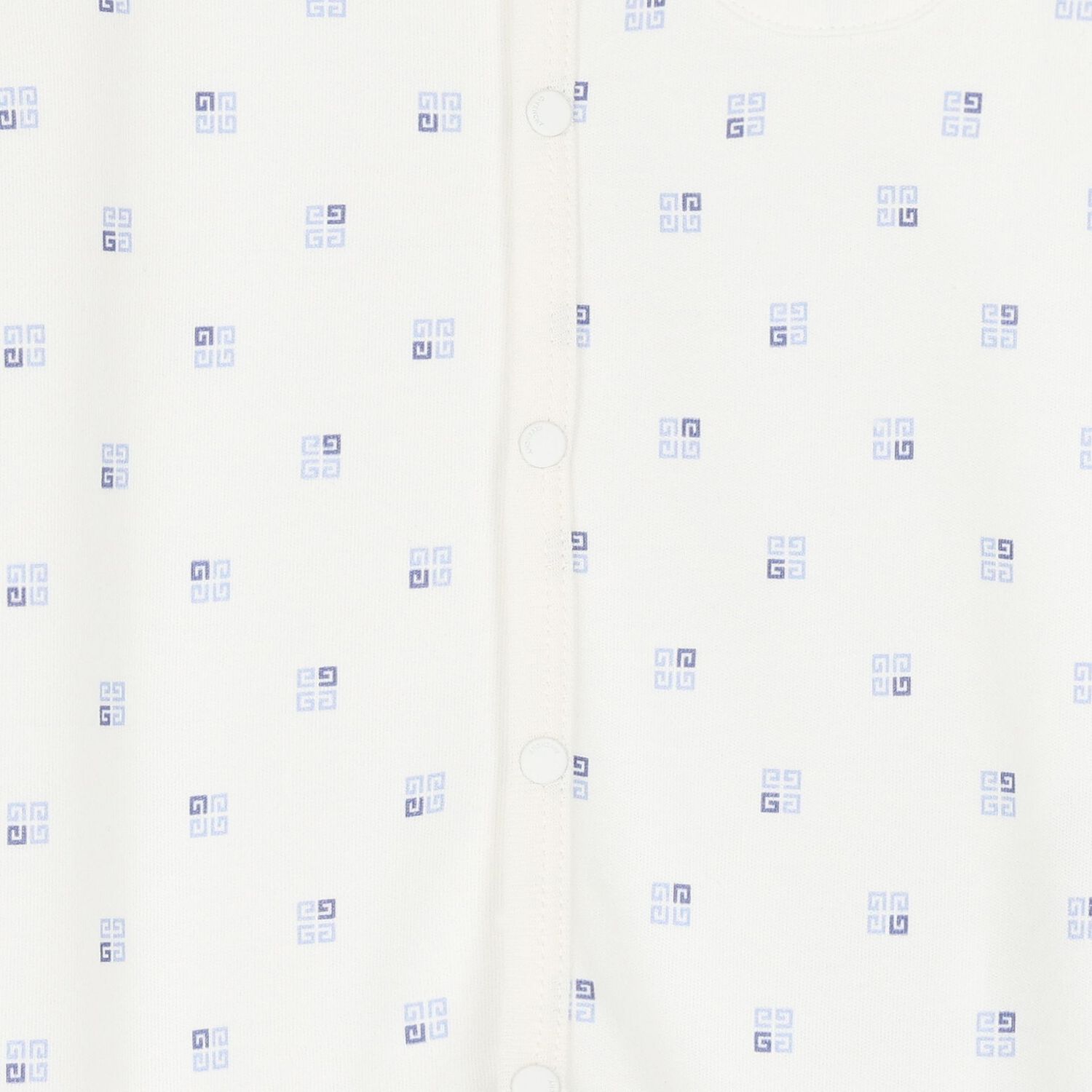 افرول اولاد بالشعار باللون الابيض والازرق , 3, hi-res