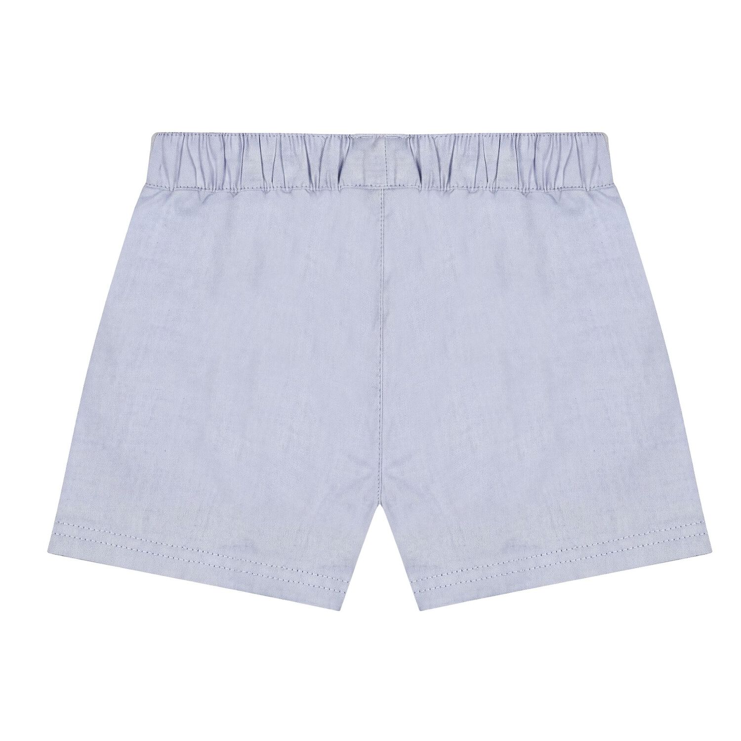 Baby Boys Blue Logo Shorts Set, 1, hi-res