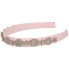 Girls Pink Embellished Headband, 1, hi-res
