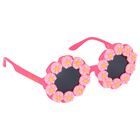 Girls Pink Floral Sunglasses, 1, hi-res