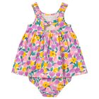 Younger Girls Multi-Coloured Floral Dress Set, 3, hi-res