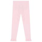 Girls Pink Embellished Leggings Set, 1, hi-res