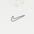 Girls White Logo T-Shirt, 2, hi-res