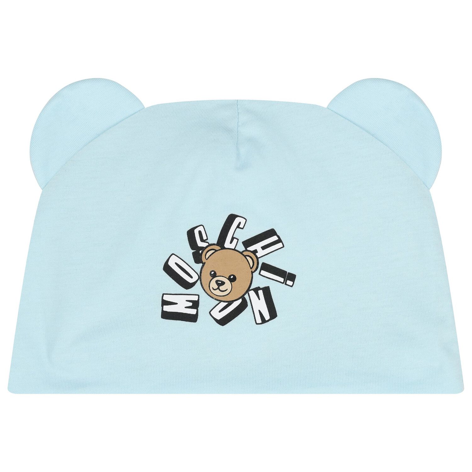 Blue Teddy Bear Logo Babygrow Gift Set , 3, hi-res