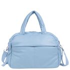 Blue Logo Baby Faux Leather Changing Bag , 3, hi-res