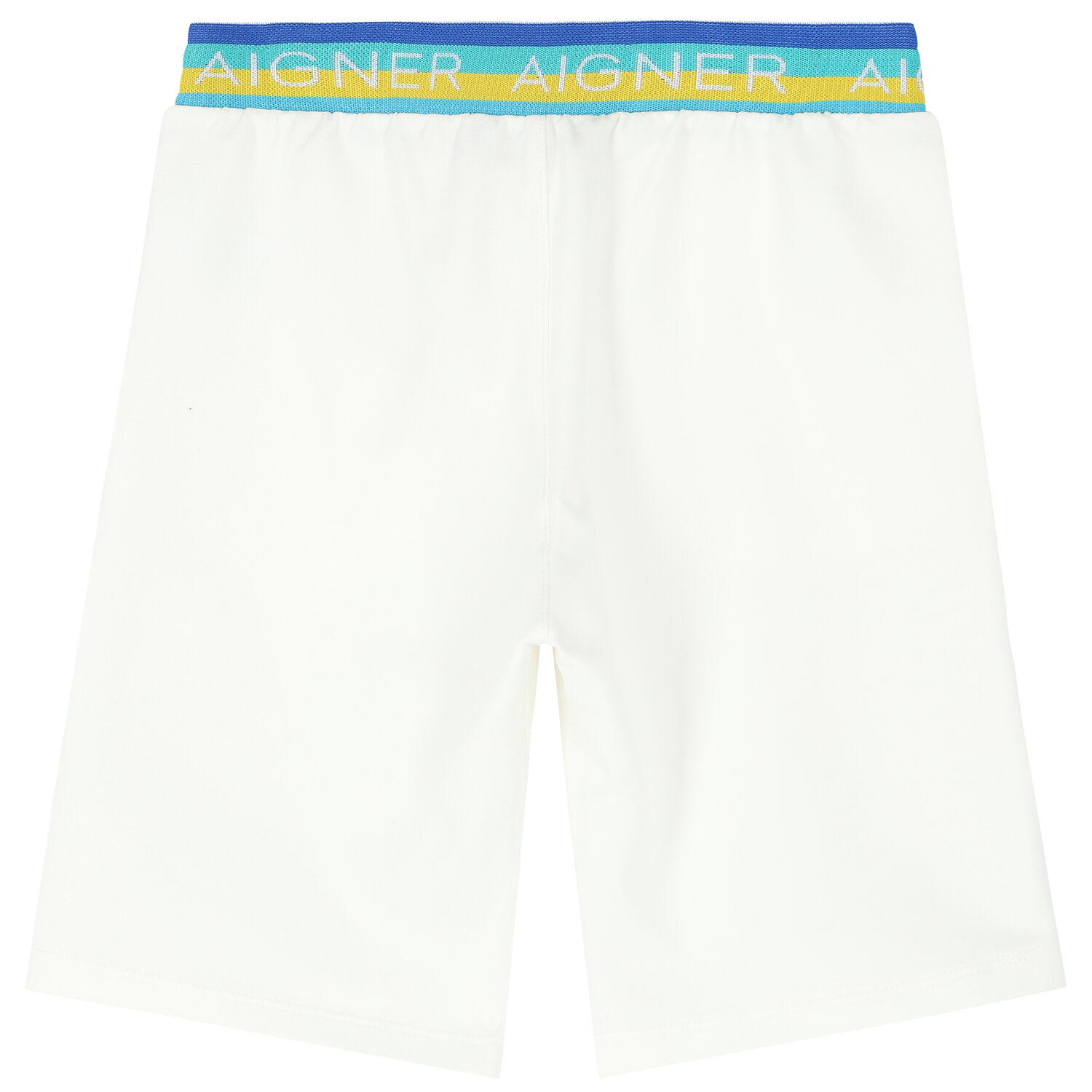 Boys White Logo Shorts, 2, hi-res image number null