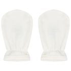 طقم هدية أفرول بالشعار  باللون العاجى  , 1, hi-res