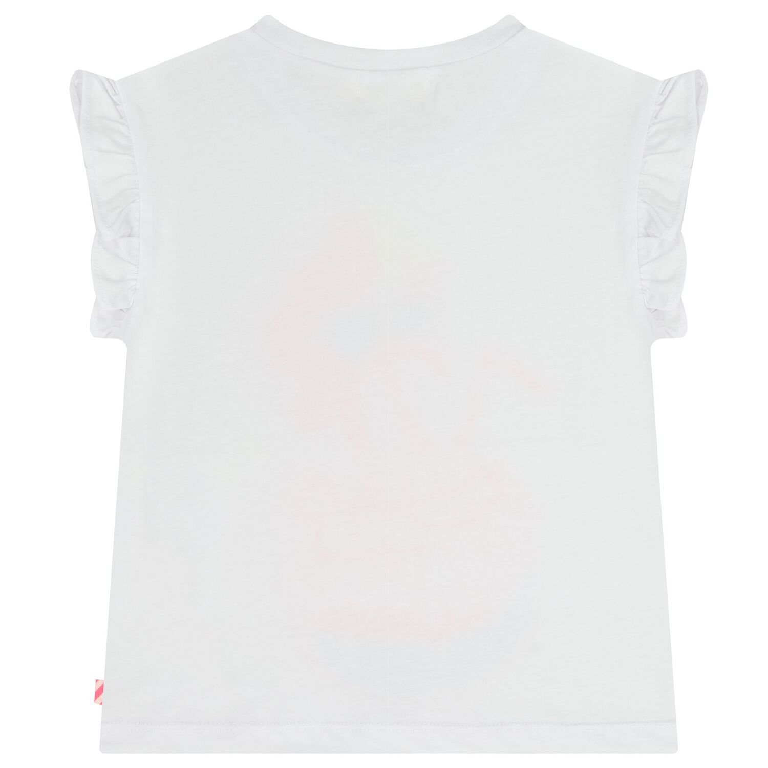 Girls White Flamingo T-Shirt, 1, hi-res