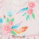 فستان بالوهزر ساتان باللون الزهرى , 1, hi-res