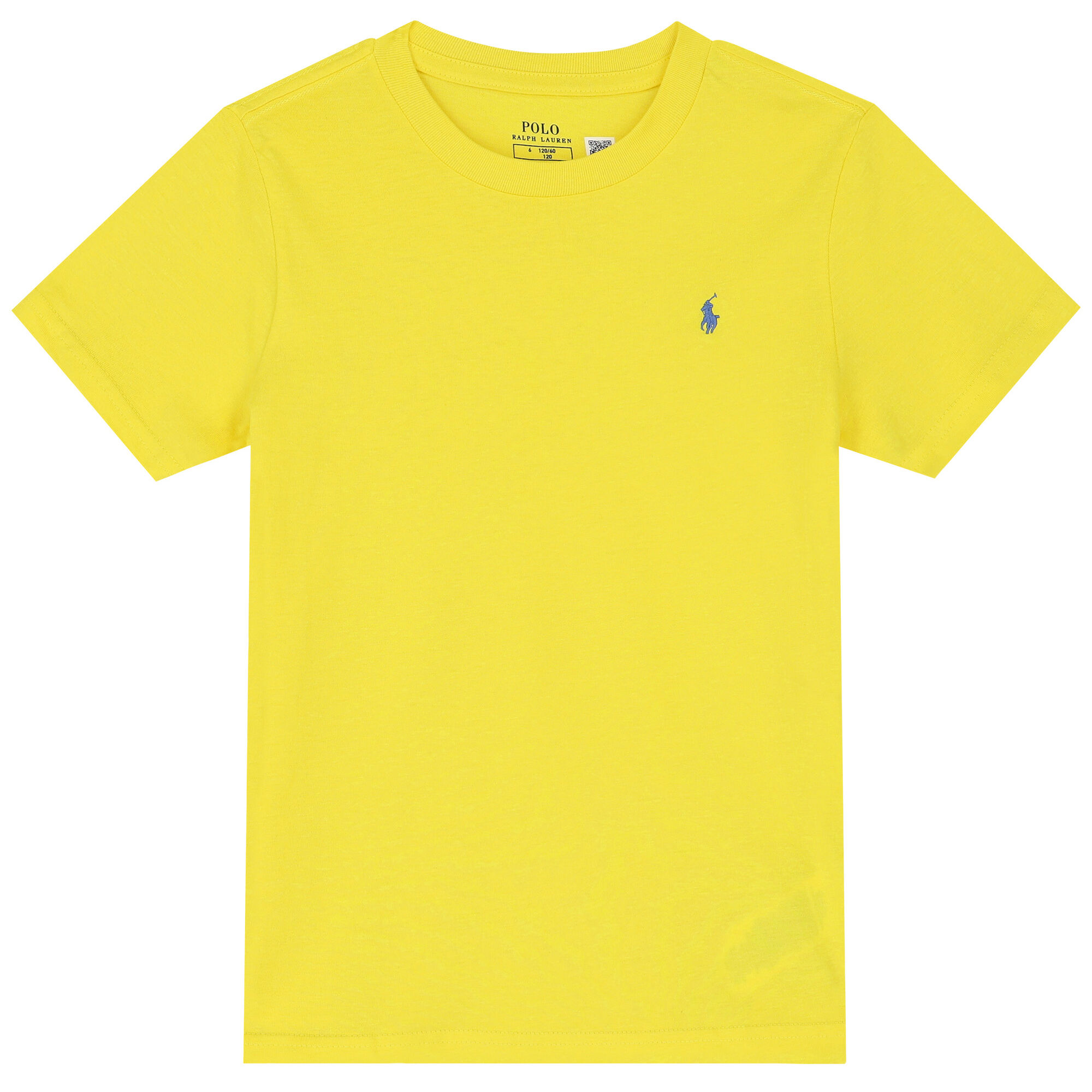 Ralph Lauren Boys Yellow Logo T Shirt Junior Couture UAE