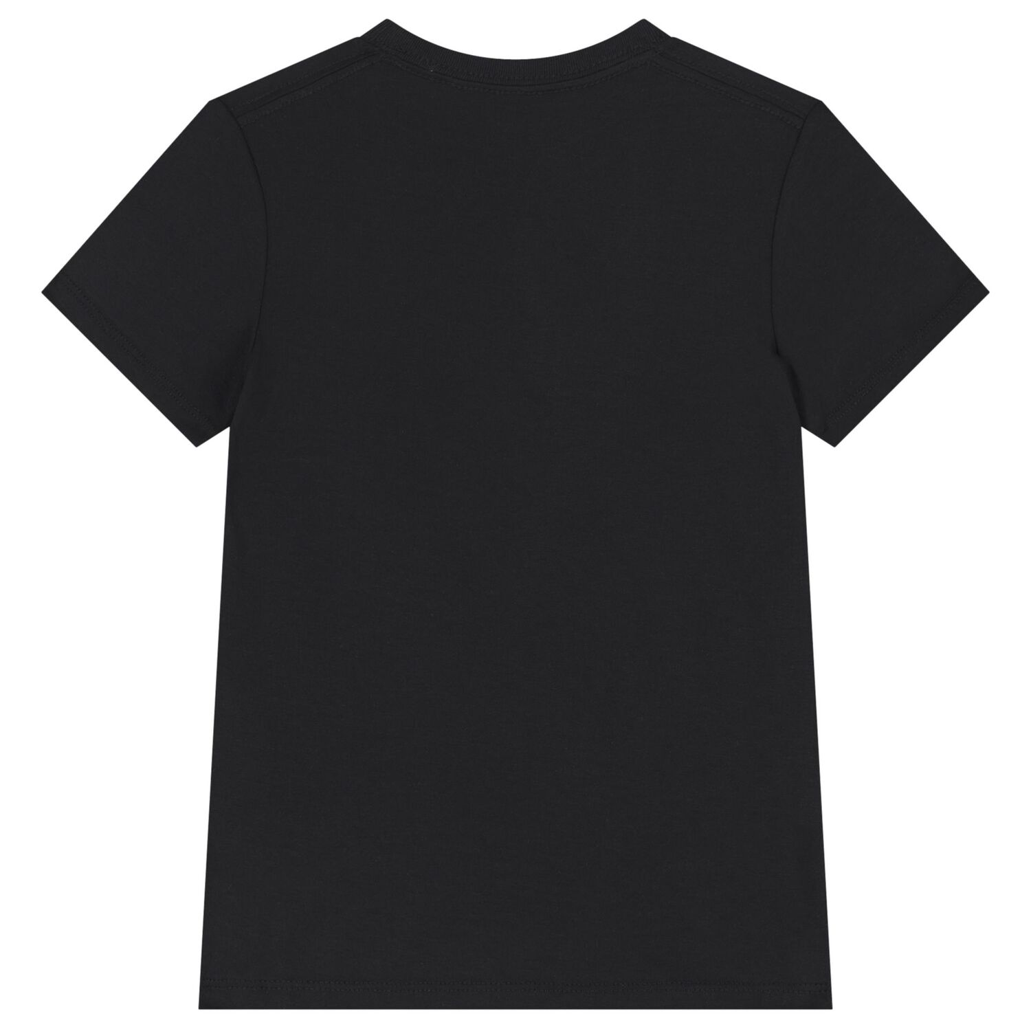 Boys Black Logo T-Shirt, 1, hi-res