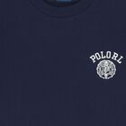 Boys Navy Blue Logo T-Shirt, 1, hi-res