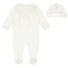 Baby Girls Ivory Logo Babygrow Gift Set, 1, hi-res