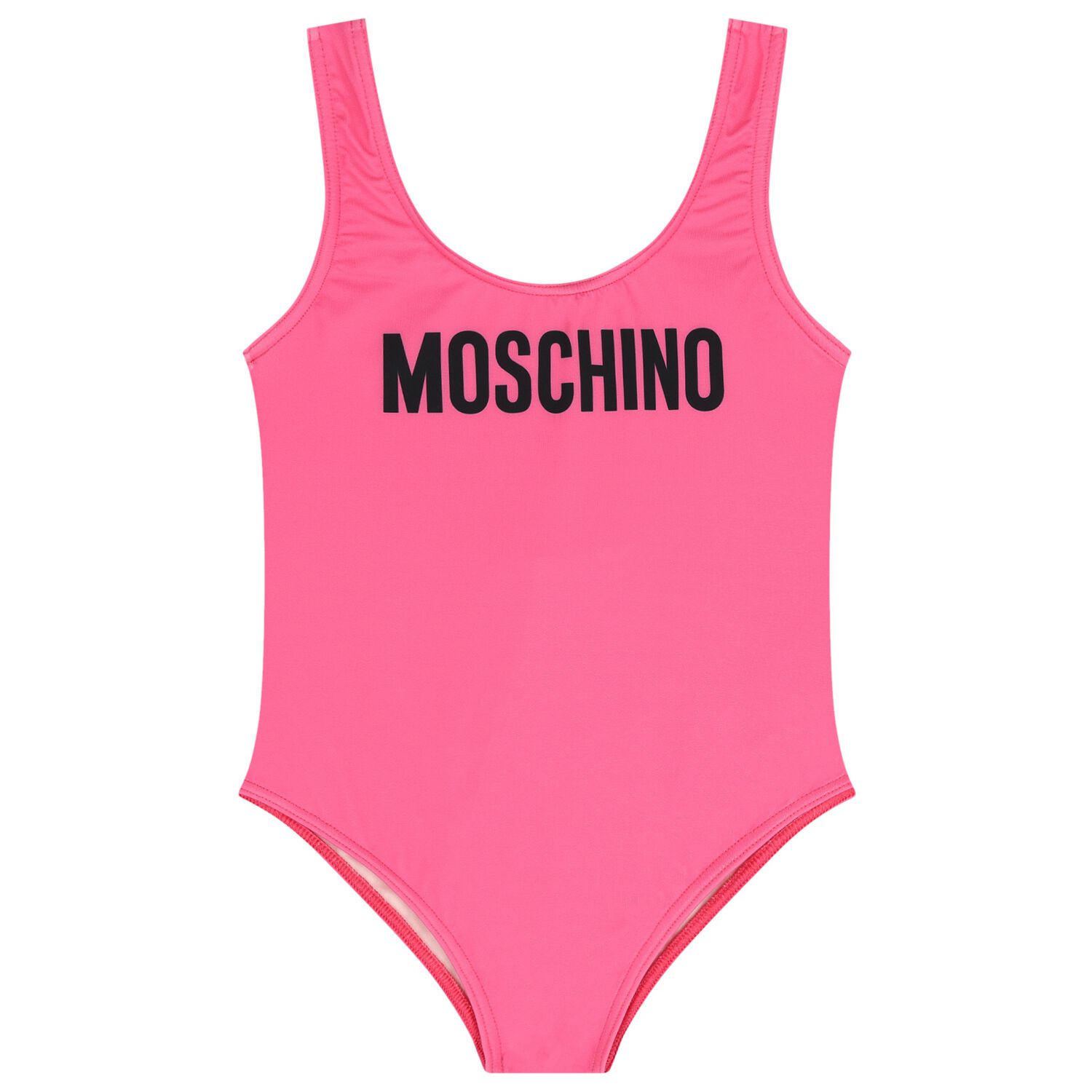 Girls Pink Logo Swimsuit, 1, hi-res