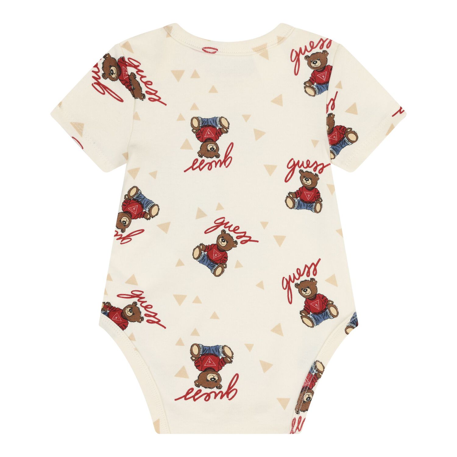Ivory Teddy Bear Logo Baby Tracksuit Set, 1, hi-res
