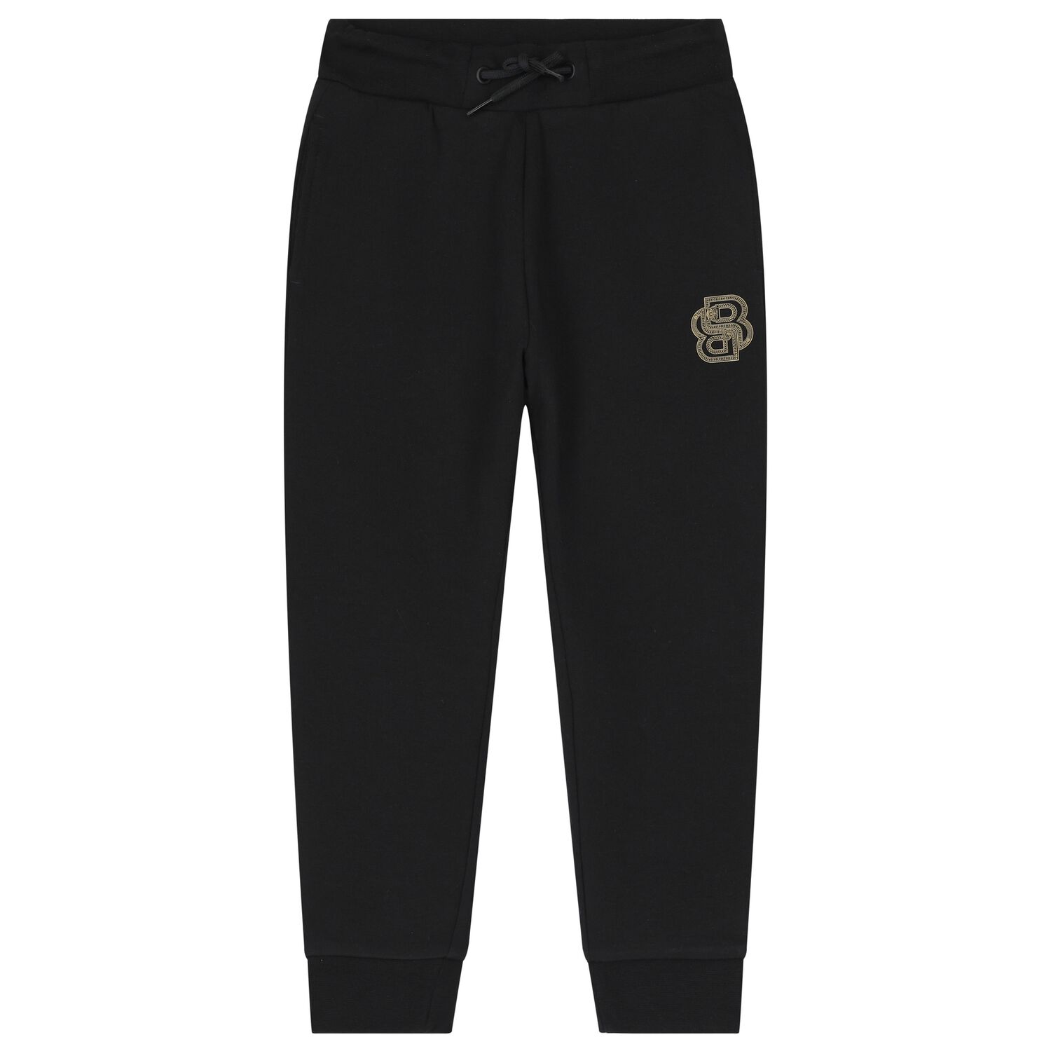 Boys Black Logo Joggers, 1, hi-res image number null