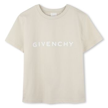 Beige Logo T-Shirt