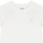 Girls Navy, Pink & White Logo T-Shirts ( 3-Pack ), 1, hi-res