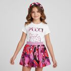 Girls Multi-Coloured Orchidee Skirt, 1, hi-res