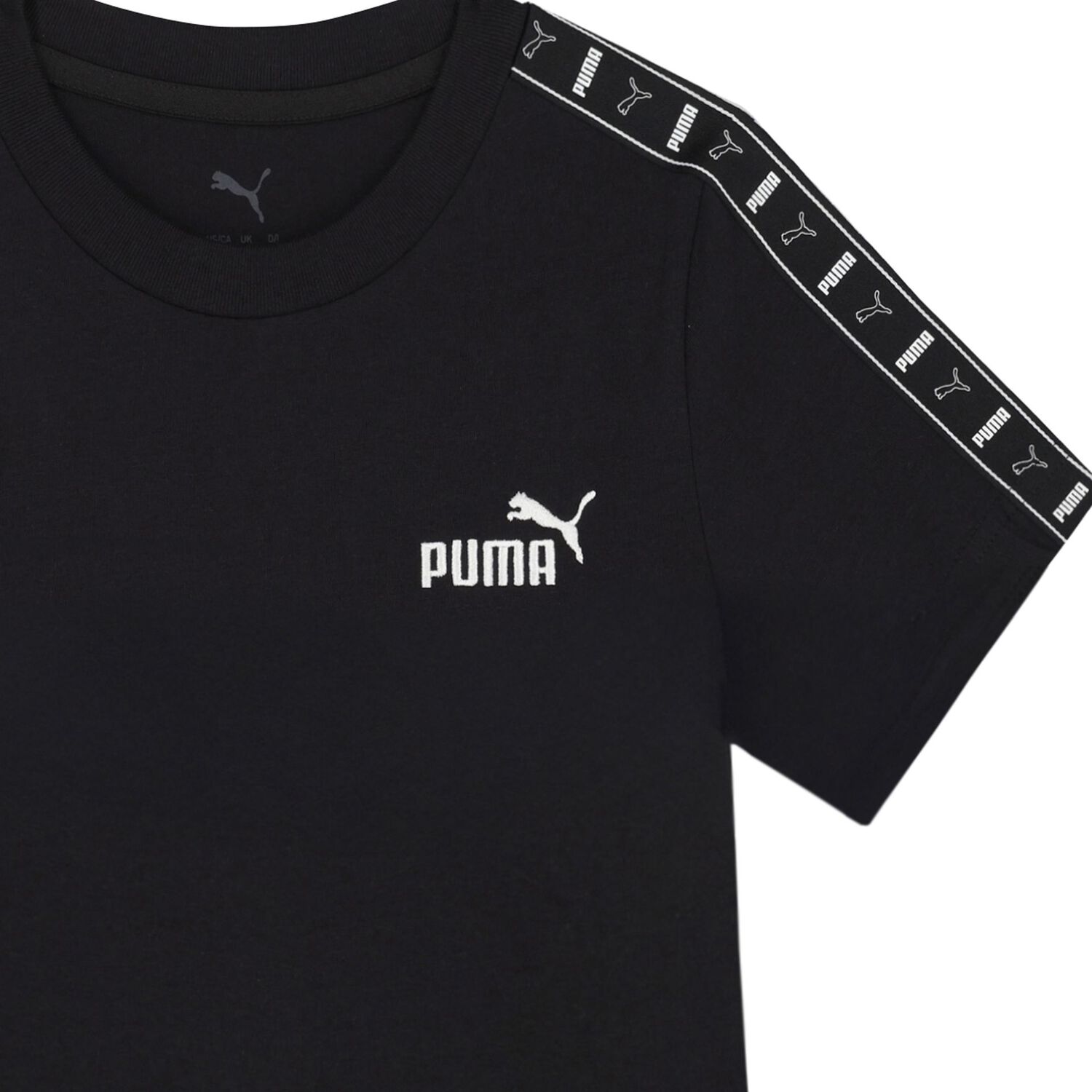 Boys Black Logo T-Shirt, 1, hi-res image number null