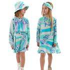 Girls Multi-Colored Printed Dress, 1, hi-res