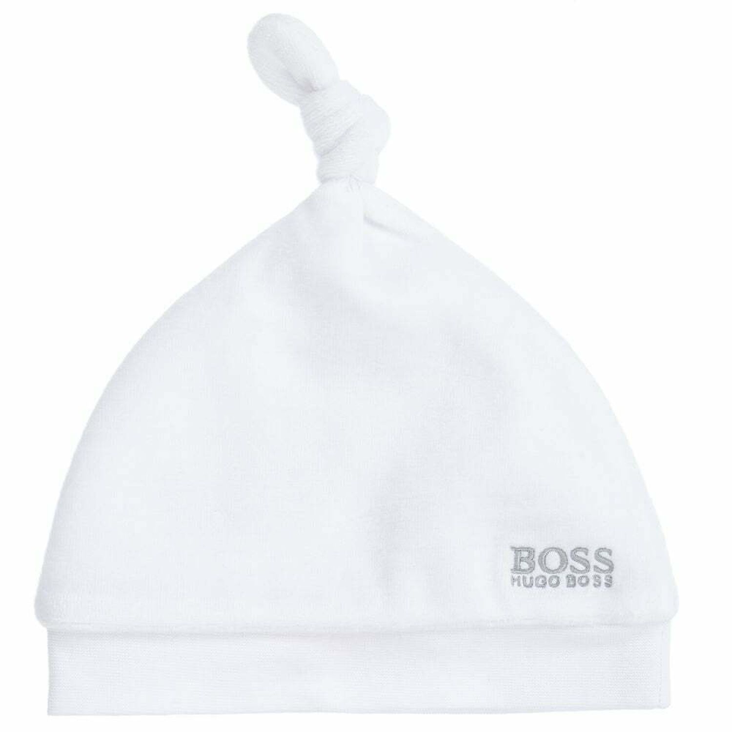 White Logo Baby Hat, 3, hi-res