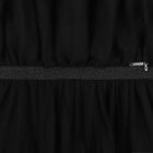 فستان بنات تول باللون الأسود, 2, hi-res