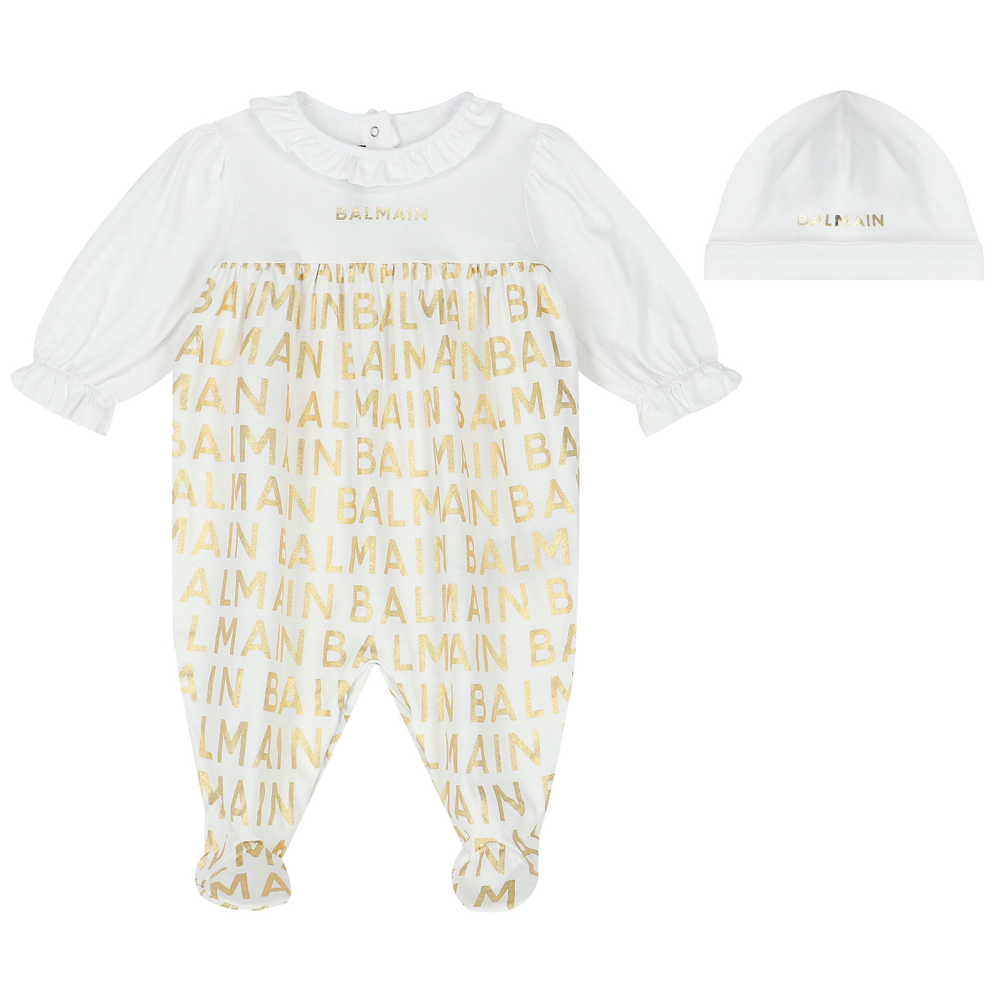 Young versace baby grow top