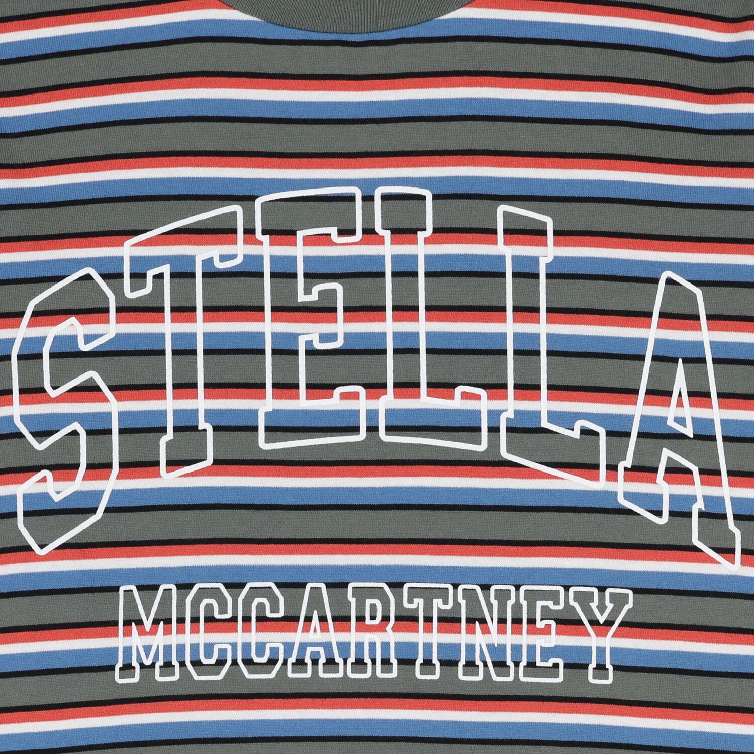 بلوزة بأكمام طويلة وشعار مخطط متعدد الألوان للأولاد, 1, hi-res