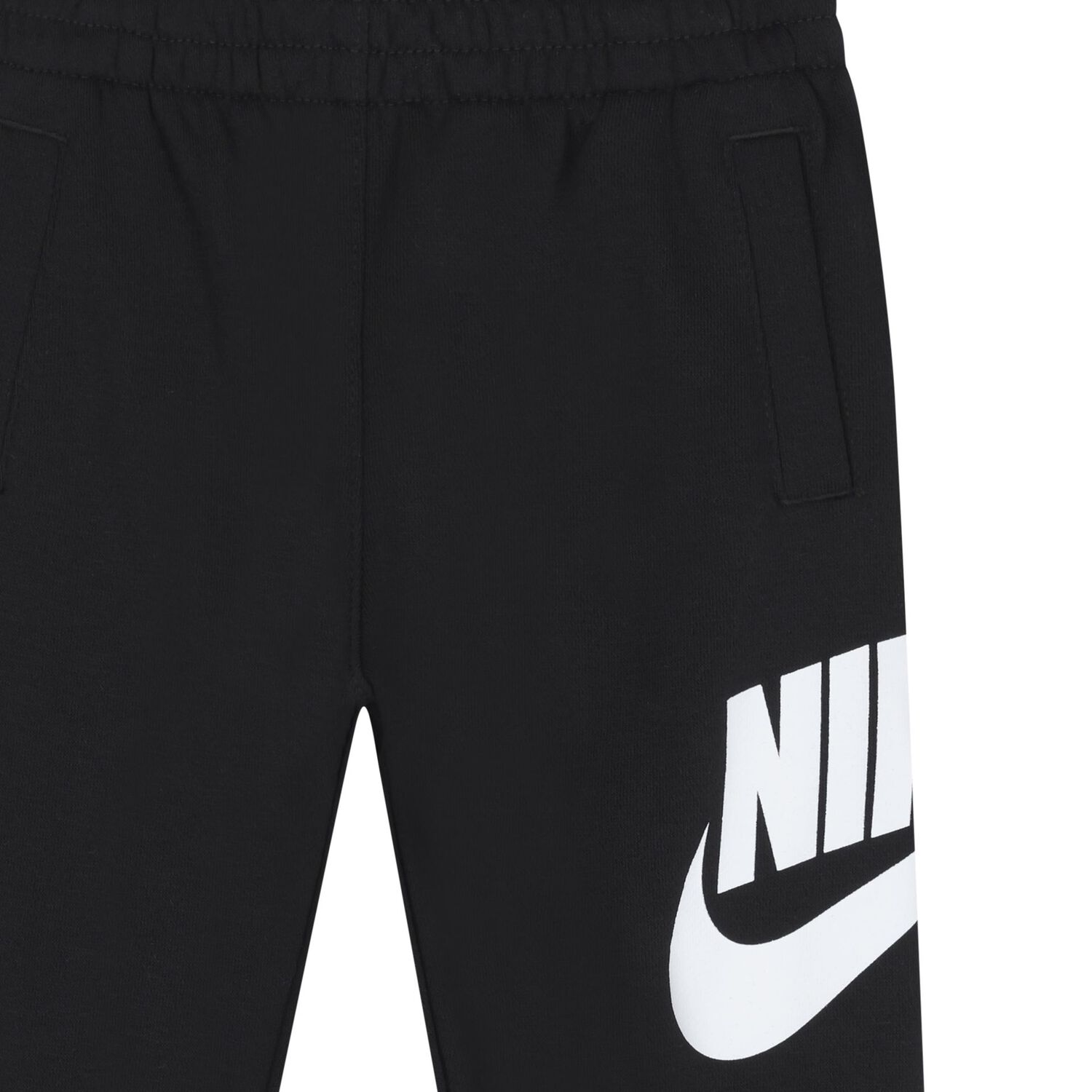 Younger Black Logo Joggers, 1, hi-res