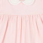 Baby Girls Pink & White Floral Dress, 1, hi-res