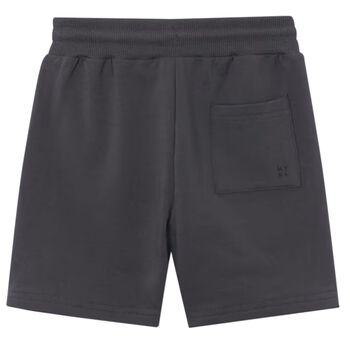 Boys Grey Logo Shorts