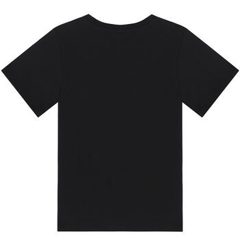 Boys Black Logo T-Shirt
