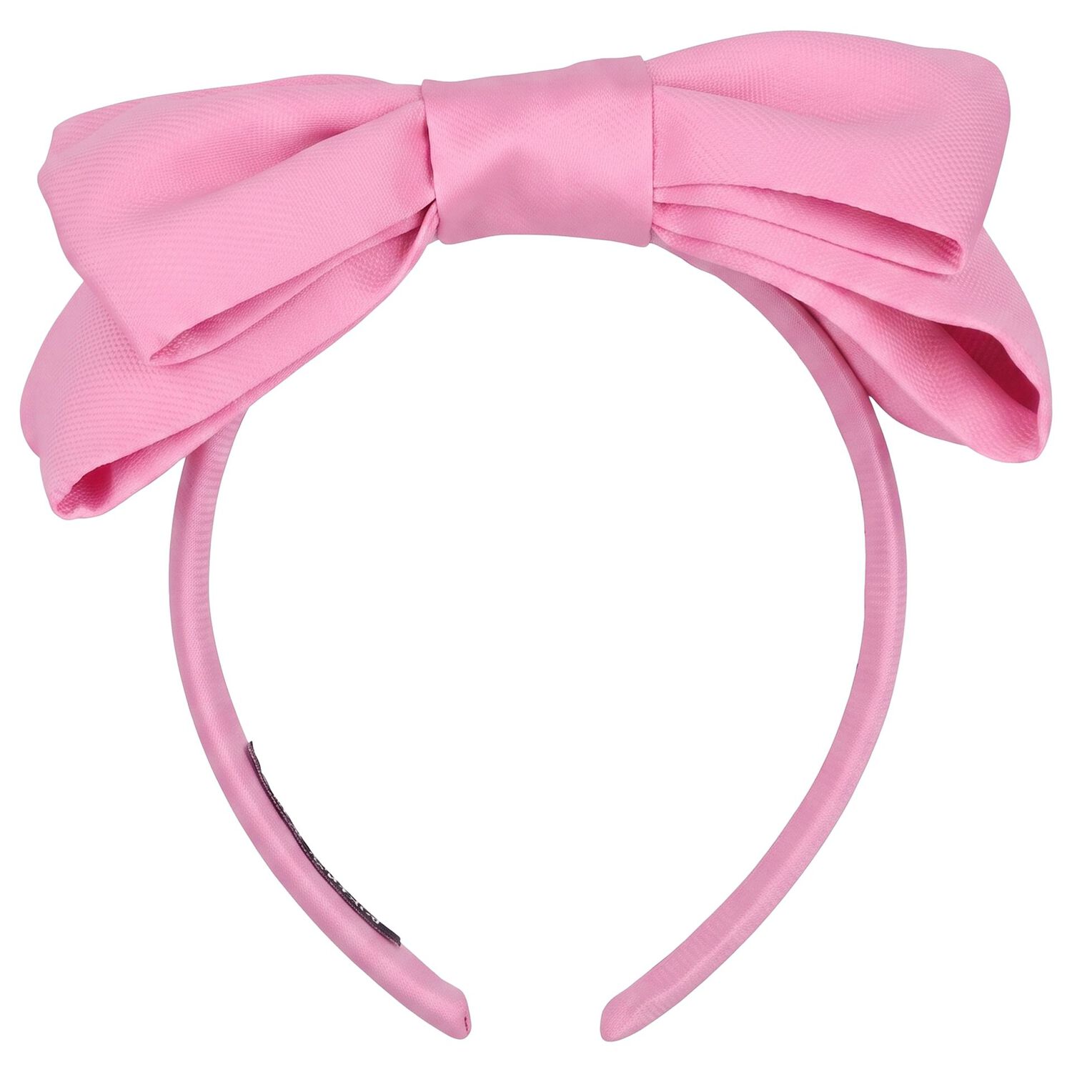 Girls Pink Bow Headband, 4, hi-res