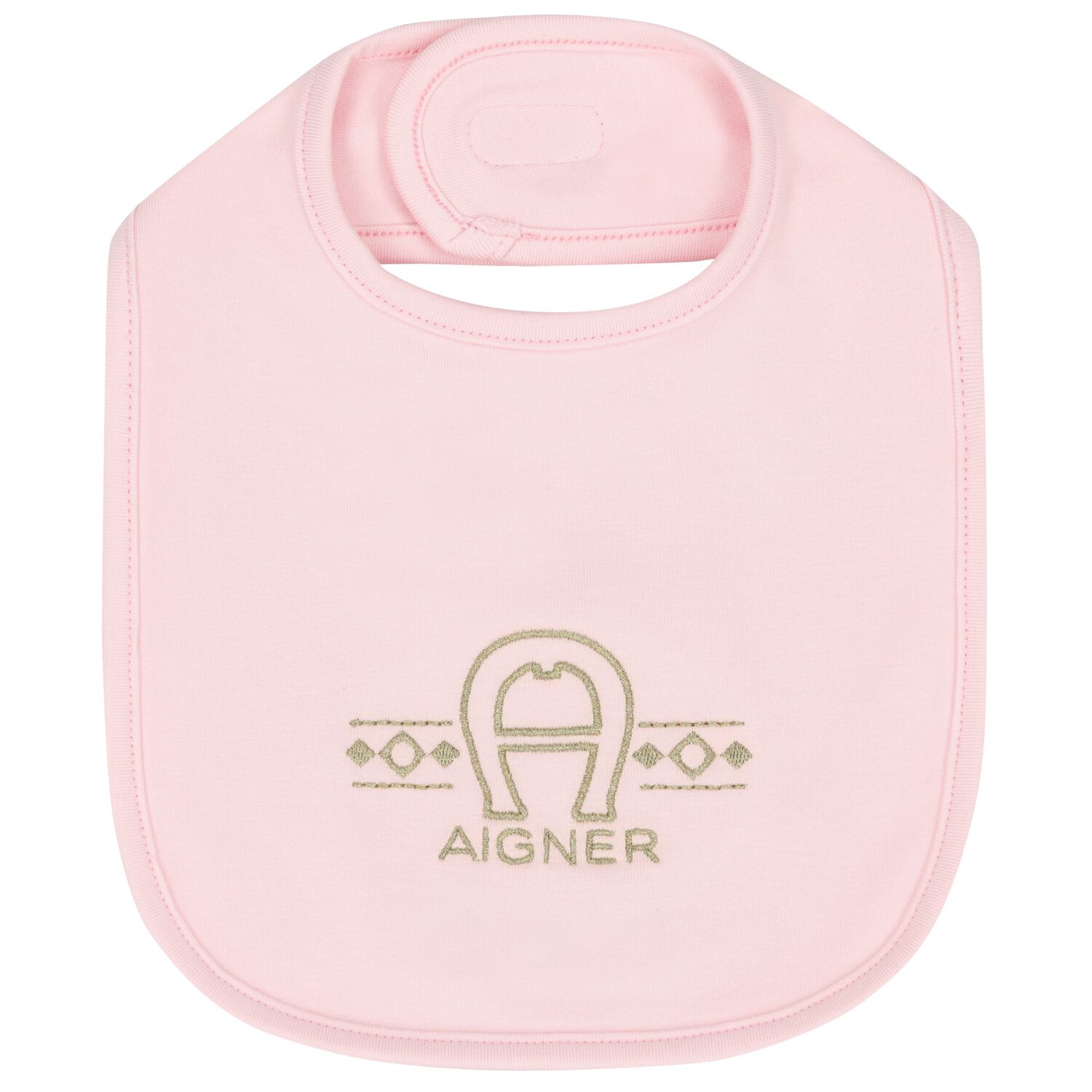 Baby Girls Pink Logo Bib, 3, hi-res image number null