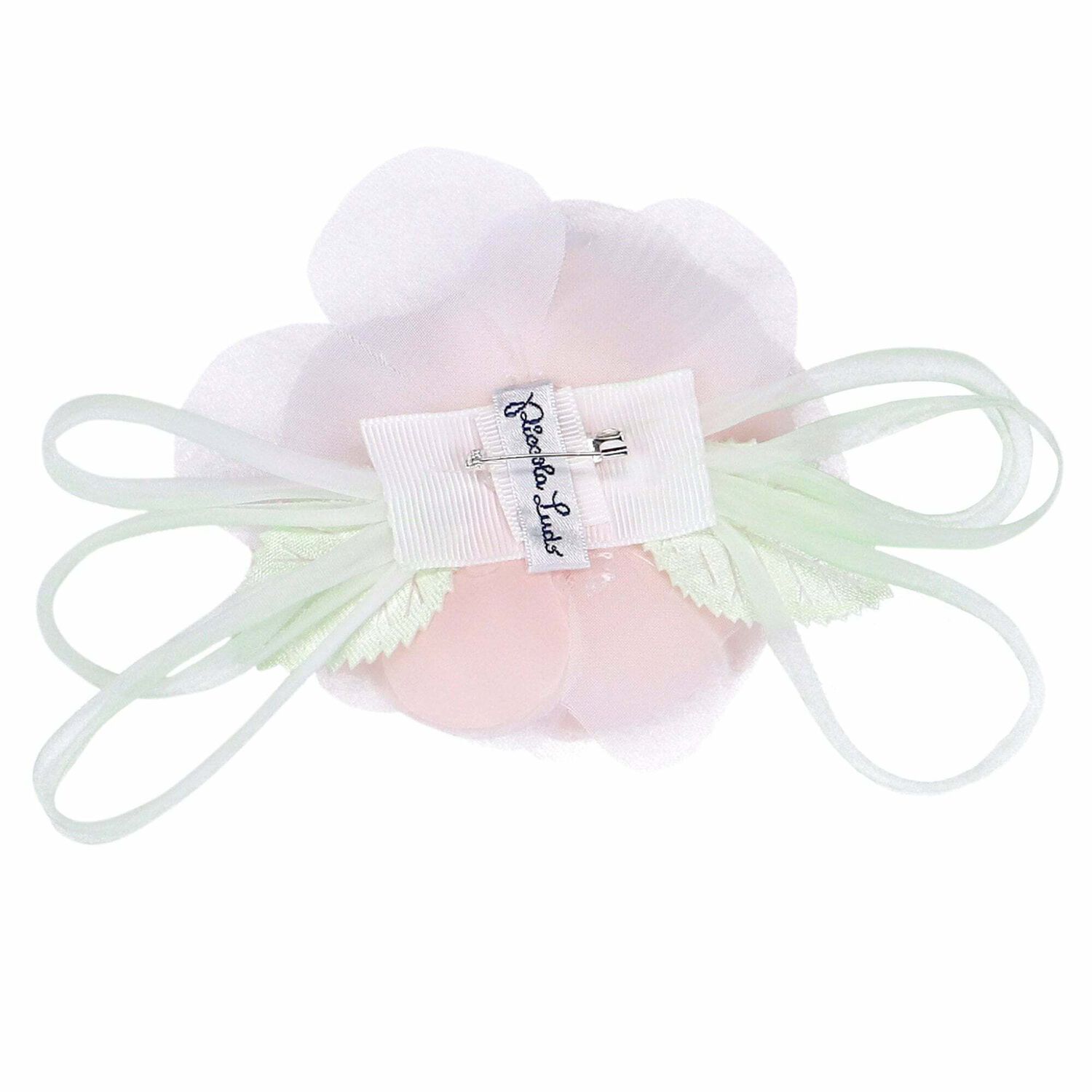 Girls Pink Floral Brooch, 1, hi-res image number null