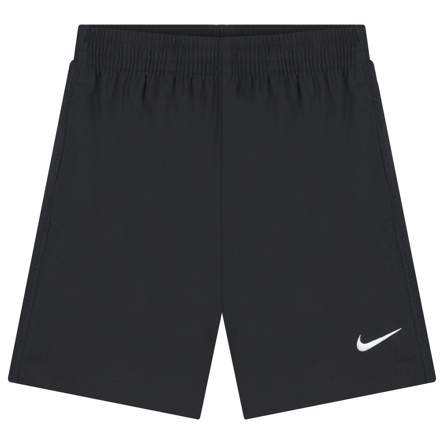 Boys Black Logo Dri-FIT Shorts, 2, hi-res