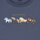 Boys Navy Blue Horse Logo T-Shirt, 2, hi-res