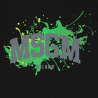 تيشيرت بالشعار باللون الاسود للاولاد, 1, hi-res