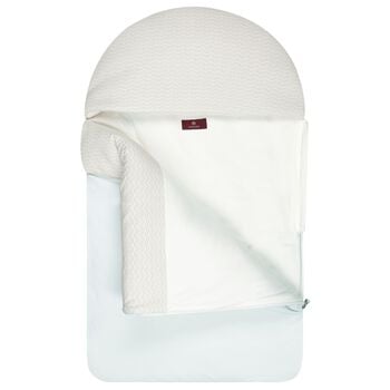 Baby Boys Blue & Gold Logo Nest