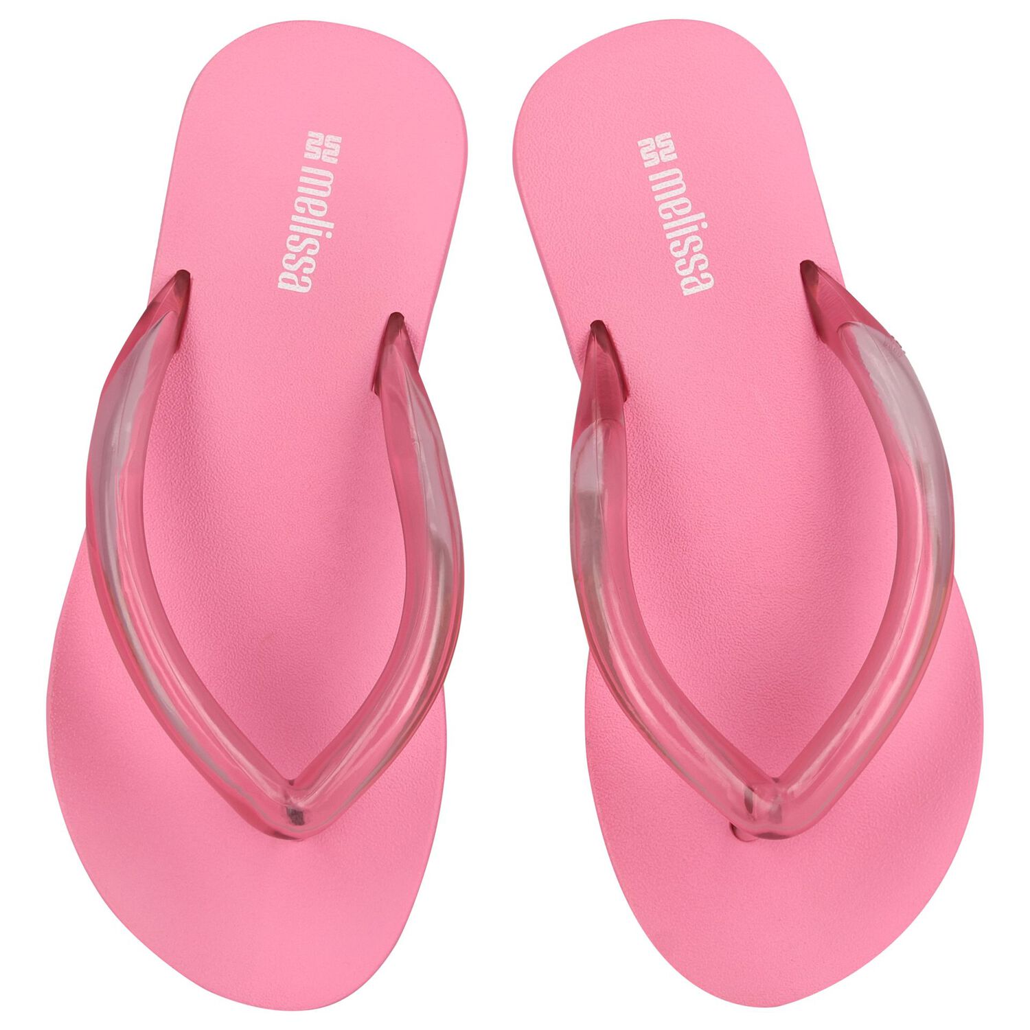 Girls Pink Logo Flip Flops, 1, hi-res